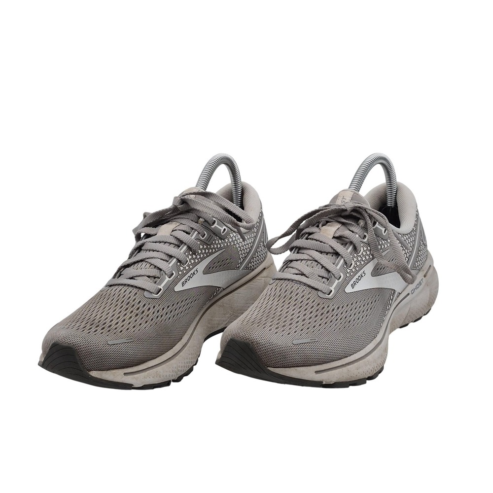 Brooks Ghost Shoes Womens Size 8 Gray Mesh Running Sneakers‎ 1203551B039